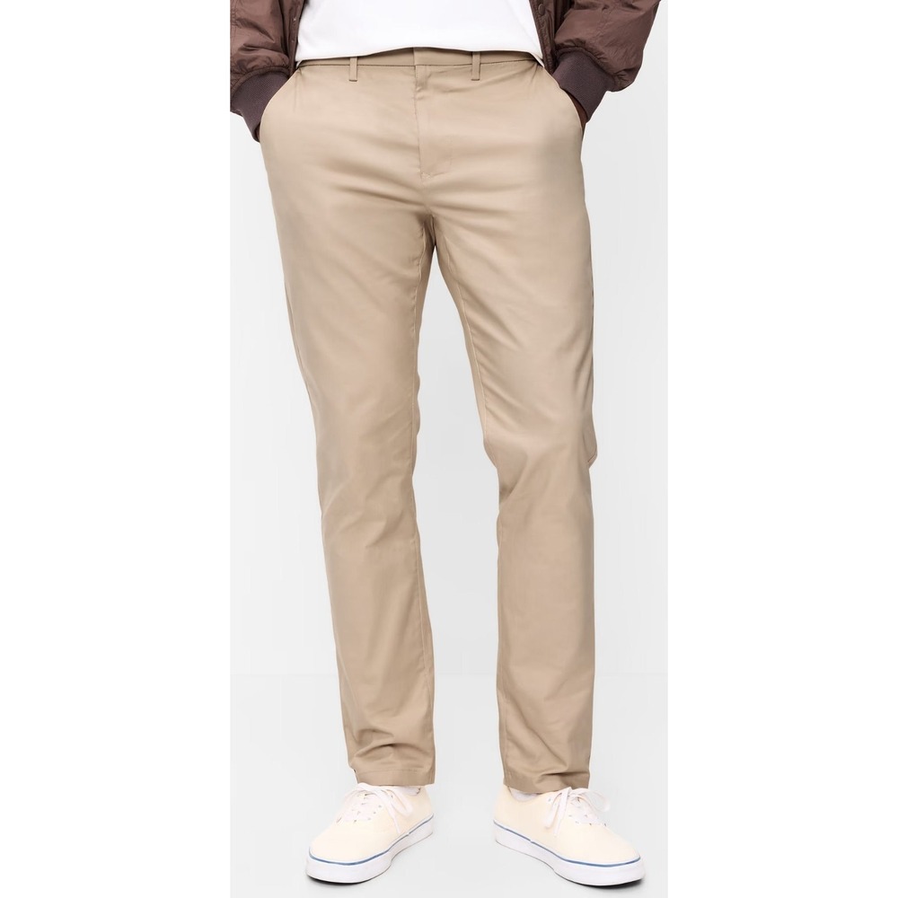 Old Navy Men's Slim Tech Ultimate 4.0 Stretch Chino Pants A Stone's Throw 32x32